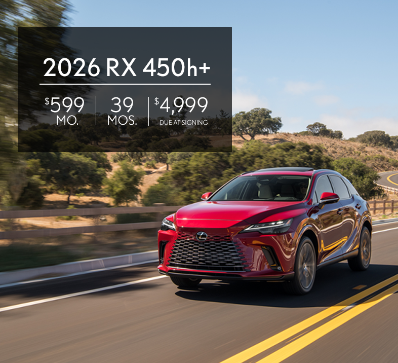 LEASE ON 2026 RX 450h+ PREMIUM AWD